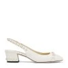 Best Sale 🔔 Jimmy Choo Hya 45 Slingback Mules LATTE Slingback Flats ✨
