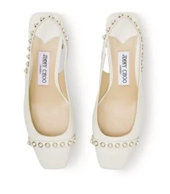 Best Sale 🔔 Jimmy Choo Hya 45 Slingback Mules LATTE Slingback Flats ✨ -Jimmy Choo Sales jimmy choo hya 45 slingback mules 17571649 36391533 1000