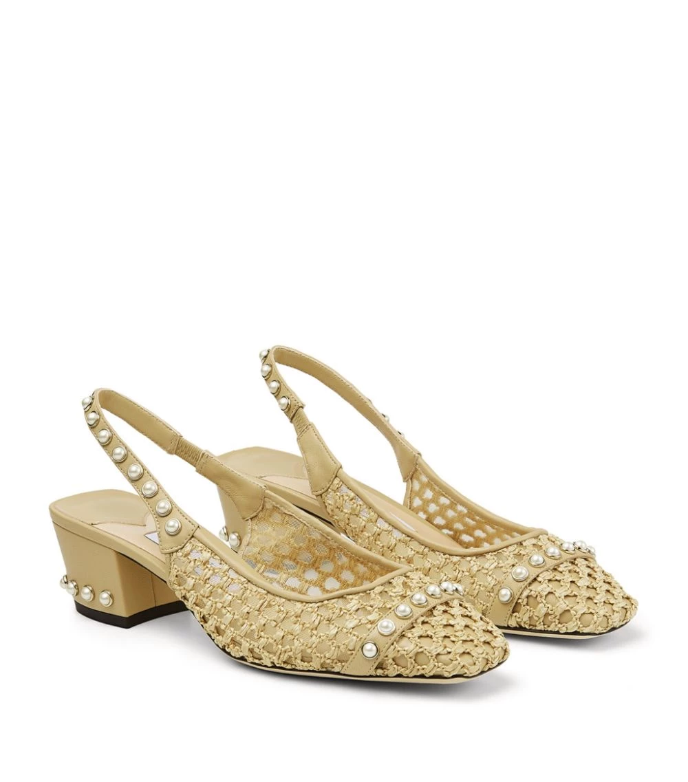 Promo π Jimmy Choo Hya 45 Slingback Mules BARLEY Slingback Flats β€οΈ 2 Promo π Jimmy Choo Hya 45 Slingback Mules BARLEY Slingback Flats β€οΈ - Image 2