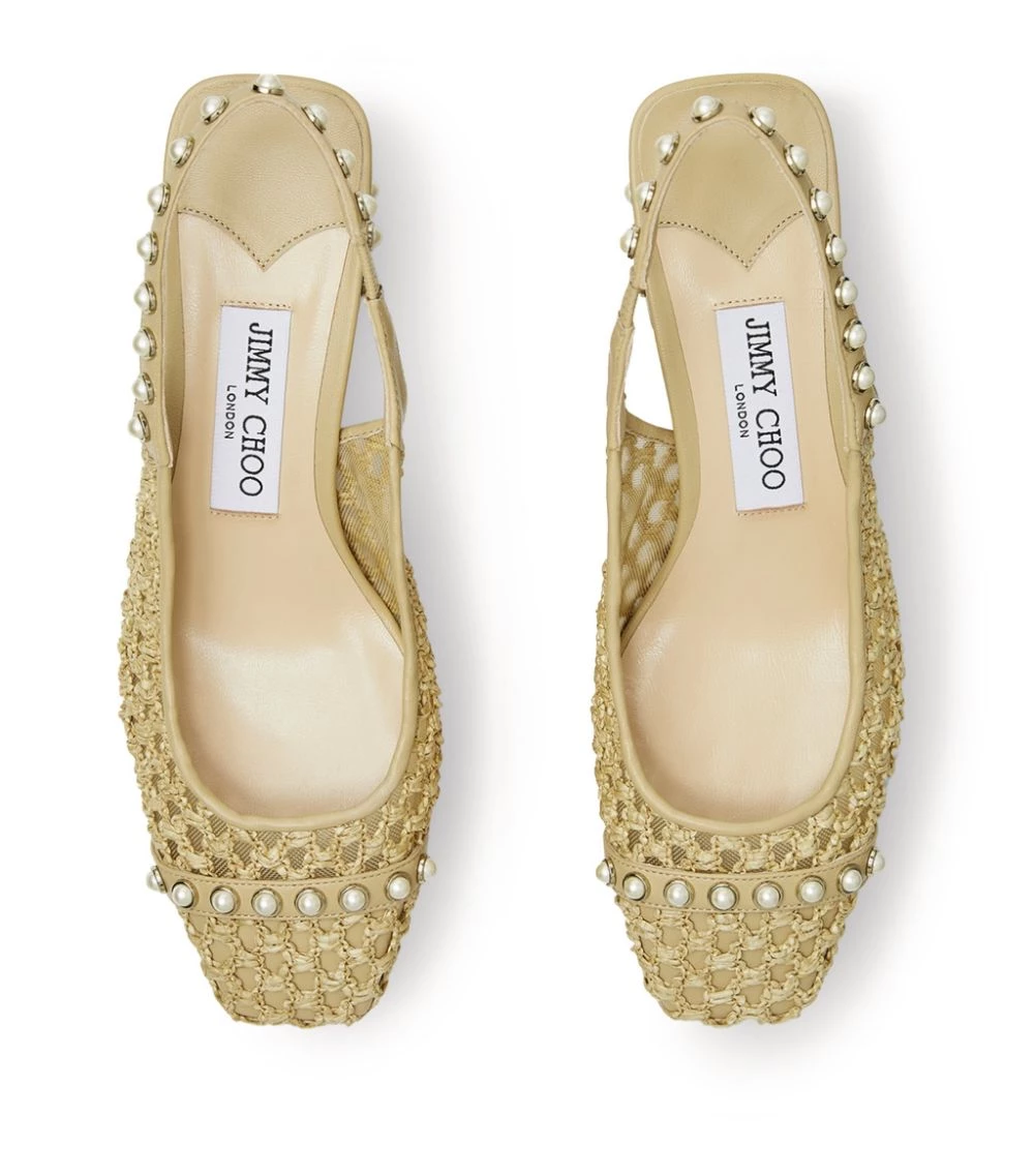 Promo π Jimmy Choo Hya 45 Slingback Mules BARLEY Slingback Flats β€οΈ 4 Promo π Jimmy Choo Hya 45 Slingback Mules BARLEY Slingback Flats β€οΈ - Image 4