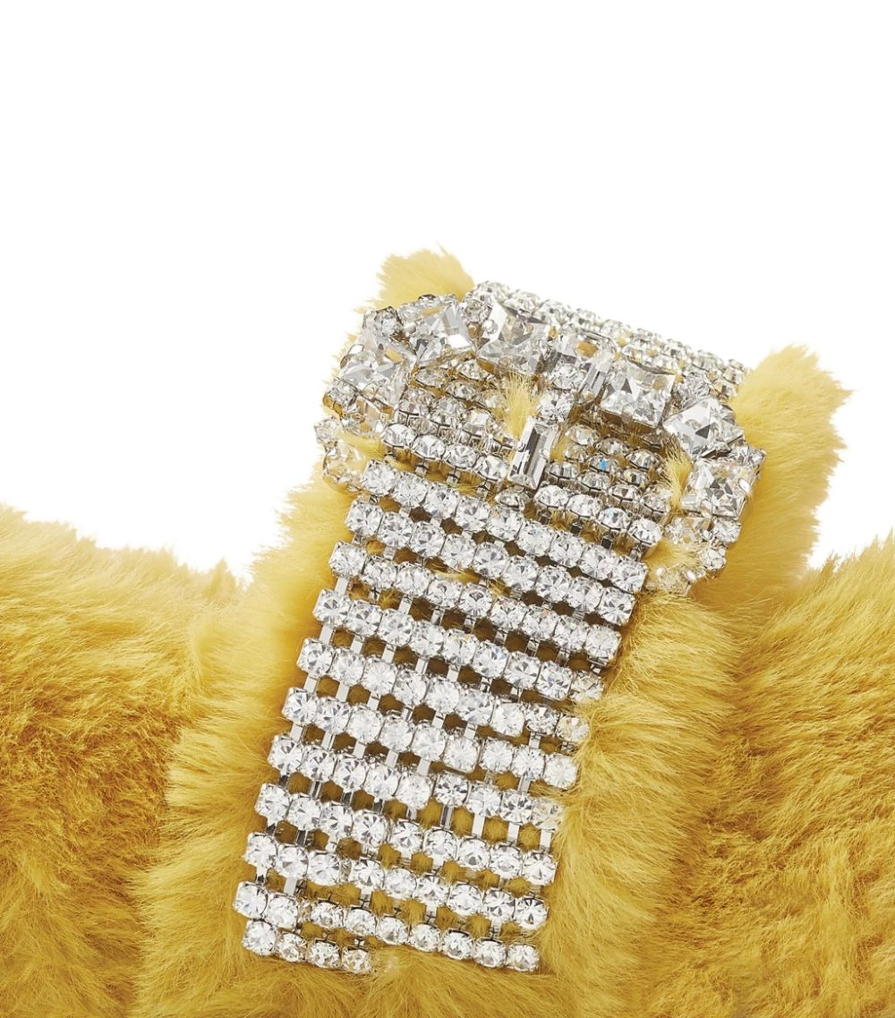 Cheap π Jimmy Choo Krista Faux Fur Pumps YELLOW/CRYSTAL Ballet Flats βοΈ 2 Cheap π Jimmy Choo Krista Faux Fur Pumps YELLOW/CRYSTAL Ballet Flats βοΈ - Image 2