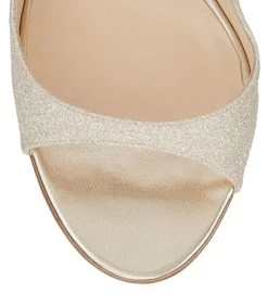 Flash Sale 😀 Jimmy Choo Lang 100 Glitter Sandals PLATINUM ICE Heel Sandals ⌛ -Jimmy Choo Sales jimmy choo lang 100 glitter sandals 14804839 32822985 1000