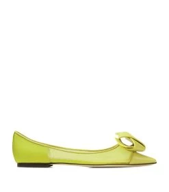 Best reviews of ⭐ Jimmy Choo Lani Flats SUNBLEACHED/SUNBLEAC Ballet Flats 💯