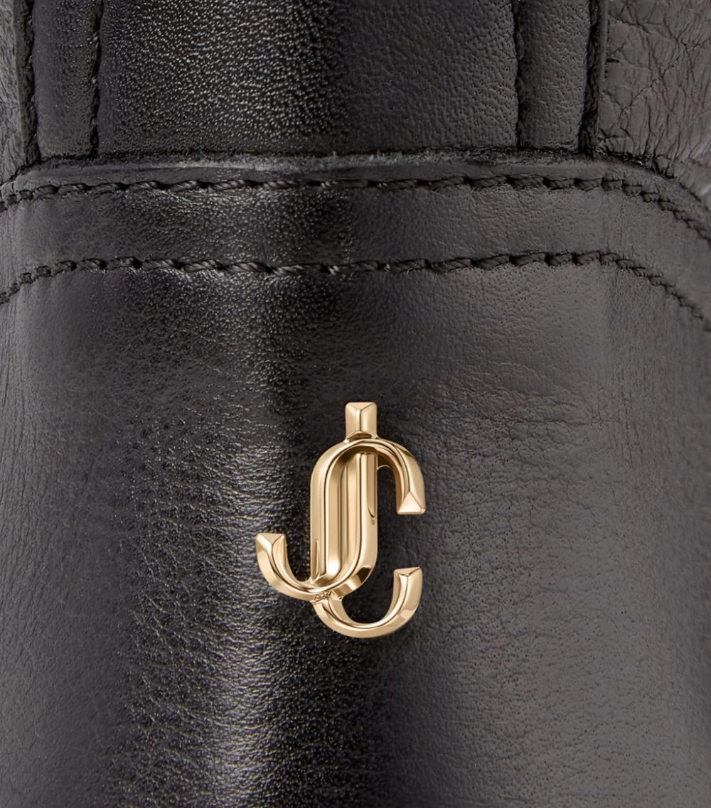 Wholesale π Jimmy Choo Leather Biker Boots BLACK Ankle Boots π 3 Wholesale π Jimmy Choo Leather Biker Boots BLACK Ankle Boots π - Image 3