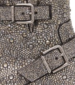 Discount 🎁 Jimmy Choo Leather Embellished Youth II Biker Boots ANTHRACITE Ankle Boots ✨ -Jimmy Choo Sales jimmy choo leather embellished youth ii biker boots 17573531 36405920 1000