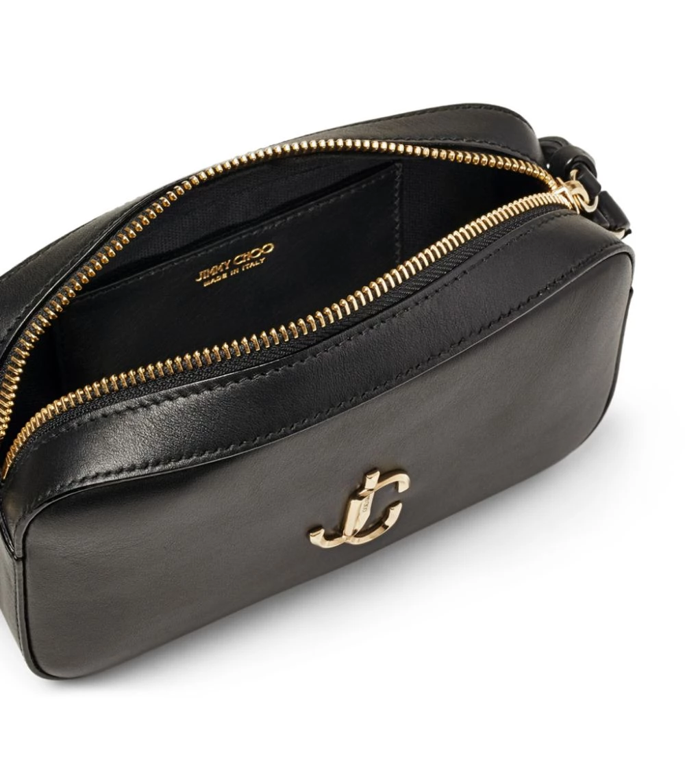 Hot Sale β€οΈ Jimmy Choo Leather Hale Cross-Body Bag BLACK Crossbody Bags π 2 Hot Sale β€οΈ Jimmy Choo Leather Hale Cross-Body Bag BLACK Crossbody Bags π - Image 2