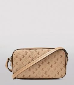 Deals ⌛ Jimmy Choo Leather Hale Cross-Body Bag CARAMEL MIX/LIGHT GO Crossbody Bags ❤️ -Jimmy Choo Sales jimmy choo leather hale cross body bag 16941341 33692134 1000