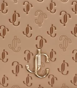 Deals ⌛ Jimmy Choo Leather Hale Cross-Body Bag CARAMEL MIX/LIGHT GO Crossbody Bags ❤️ -Jimmy Choo Sales jimmy choo leather hale cross body bag 16941341 33692135 1000