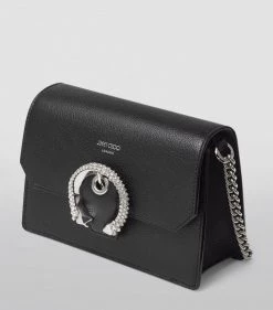 Flash Sale 🧨 Jimmy Choo Leather Madeline Cross-Body Bag BLACK/SILVER Crossbody Bags 🧨 -Jimmy Choo Sales jimmy choo leather madeline cross body bag 16320037 31922058 1000