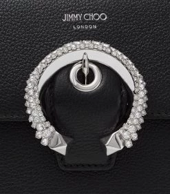 Flash Sale 🧨 Jimmy Choo Leather Madeline Cross-Body Bag BLACK/SILVER Crossbody Bags 🧨 -Jimmy Choo Sales jimmy choo leather madeline cross body bag 16320037 31923132 1000