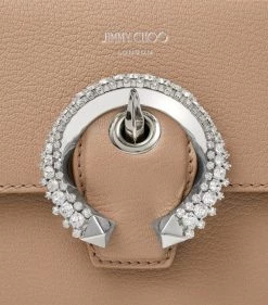 Cheap ✨ Jimmy Choo Leather Madeline Cross-Body Bag BALLET PINK/SILVER Crossbody Bags 😀 -Jimmy Choo Sales jimmy choo leather madeline cross body bag 16320045 31922077 1000