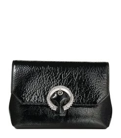 Wholesale ✔️ Jimmy Choo Leather Soft Madeline Cross-Body Bag BLACK/GUNMETAL Mini Bags 🎉