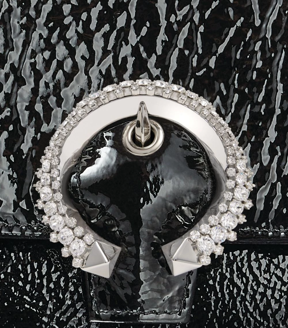 Wholesale βοΈ Jimmy Choo Leather Soft Madeline Cross-Body Bag BLACK/GUNMETAL Mini Bags π 4 Wholesale βοΈ Jimmy Choo Leather Soft Madeline Cross-Body Bag BLACK/GUNMETAL Mini Bags π - Image 4