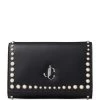 Discount ⌛ Jimmy Choo Leather Varenne Clutch Bag BLACK Clutch Bags 😍