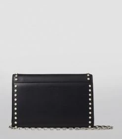 Discount ⌛ Jimmy Choo Leather Varenne Clutch Bag BLACK Clutch Bags 😍 -Jimmy Choo Sales jimmy choo leather varenne clutch bag 15781266 28697275 1000