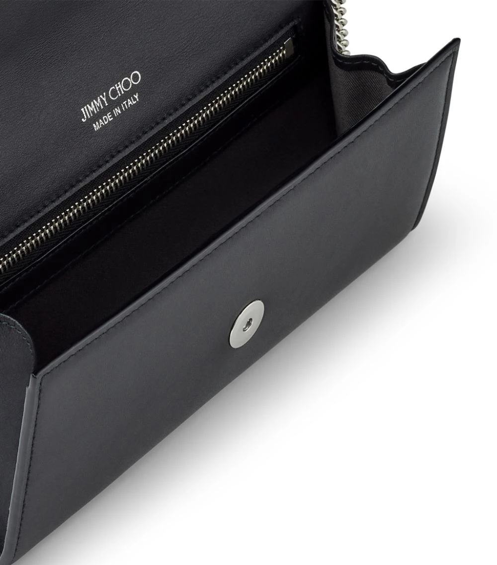 Best deal π― Jimmy Choo Leather Wallet Bag BLACK/SILVER Wallets β¨ 2 Best deal π― Jimmy Choo Leather Wallet Bag BLACK/SILVER Wallets β¨ - Image 2