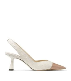 Flash Sale π Jimmy Choo Liya 65 Leather Mules BALLET PINK/LATTE/LA Slingback π Heels π€©