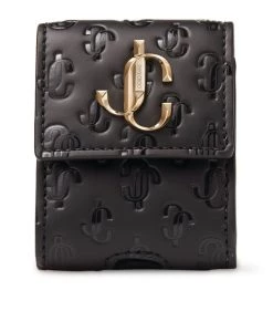 Buy π― Jimmy Choo Logo Airpods Case BLACK/BLACK/LIGHT GO Audio Accessories π