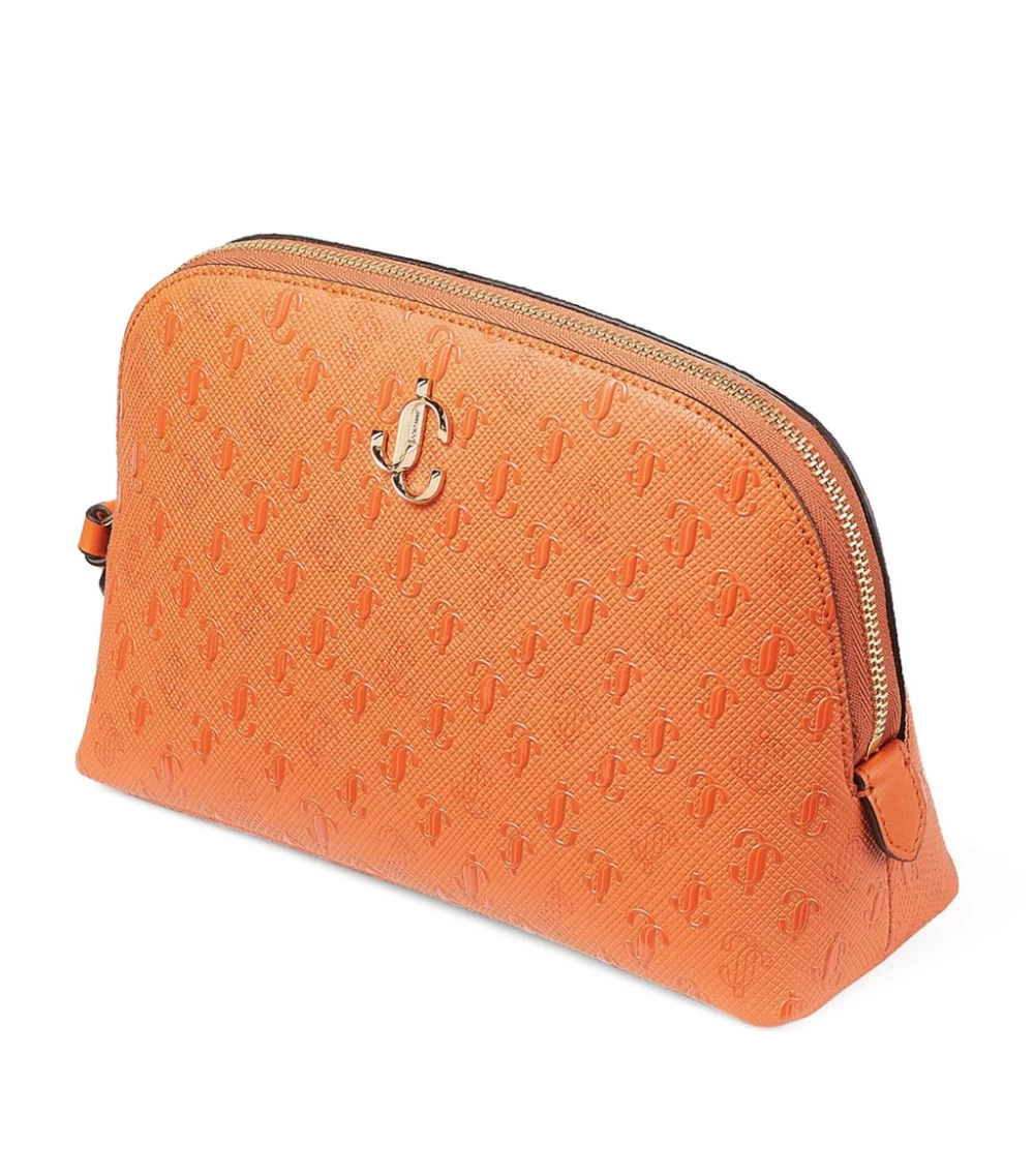 Deals π€© Jimmy Choo Logo Cosmetic Case AMBER ORANGE/LIGHT G Make-Up Bags π€© 2 Deals π€© Jimmy Choo Logo Cosmetic Case AMBER ORANGE/LIGHT G Make-Up Bags π€© - Image 2