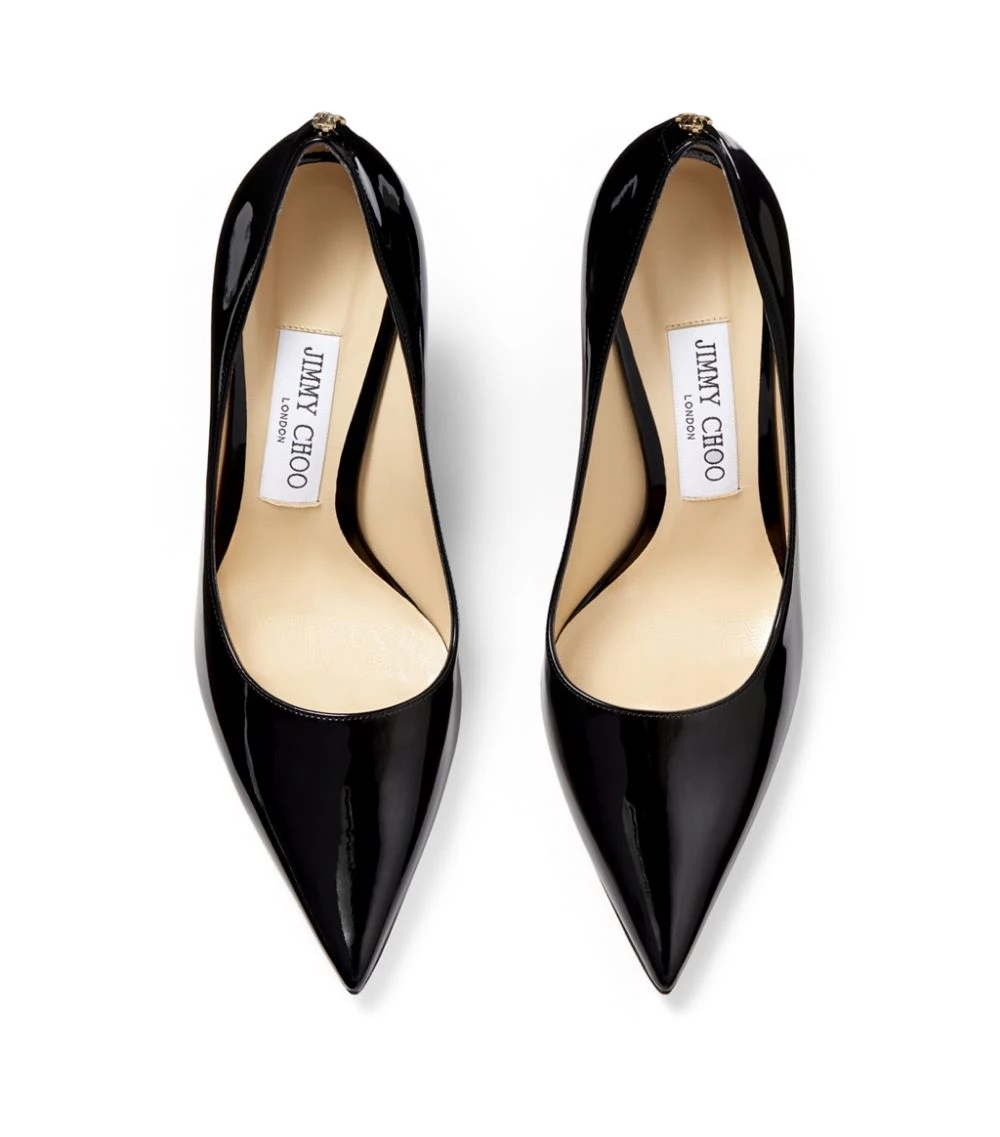 Outlet π Jimmy Choo Love 100 Patent Pumps BLACK Courts β¨ 2 Outlet π Jimmy Choo Love 100 Patent Pumps BLACK Courts β¨ - Image 2