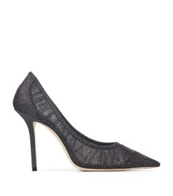 Outlet π Jimmy Choo Love 100 Pumps BLACK Courts π