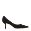 Discount ❤️ Jimmy Choo Love 65 Suede Pumps BLACK Courts 🌟