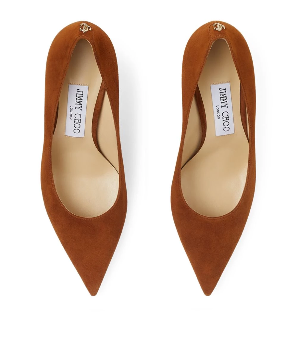 Hot Sale π Jimmy Choo Love 65 Suede Pumps TAN Courts π 2 Hot Sale π Jimmy Choo Love 65 Suede Pumps TAN Courts π - Image 2