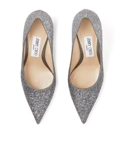 Cheapest 🤩 Jimmy Choo Love 85 Glitter Pumps ANTHRACITE/SILVER Courts 🌟 -Jimmy Choo Sales jimmy choo love 85 glitter pumps 17293386 35344283 1000