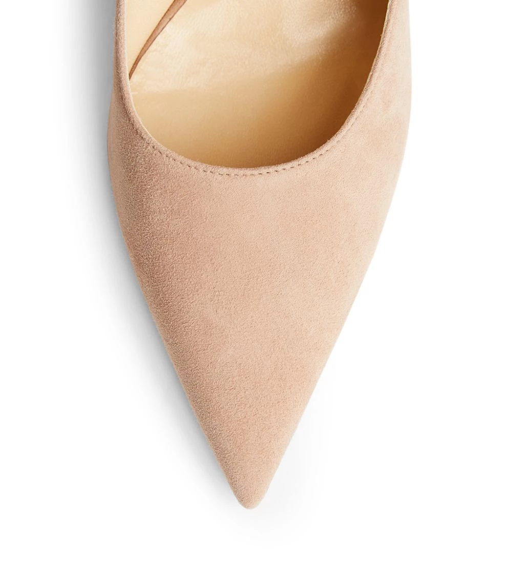 Best Pirce π Jimmy Choo Love 85 Suede Pumps BALLET PINK Courts π 11 Best Pirce π Jimmy Choo Love 85 Suede Pumps BALLET PINK Courts π - Image 11