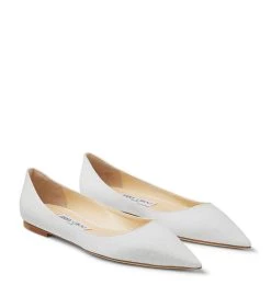 Cheap ✔️ Jimmy Choo Love Flats WHITE Ballet Flats ⌛ -Jimmy Choo Sales jimmy choo love flats 17702118 37497063 1000
