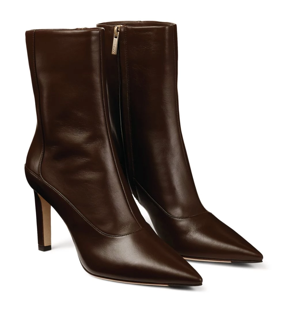Best Pirce π Jimmy Choo Mavie 85 Ankle Boots CHOCOLATE π 2 Best Pirce π Jimmy Choo Mavie 85 Ankle Boots CHOCOLATE π - Image 2