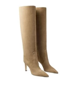 Best deal ⭐ Jimmy Choo Mavis 85 Suede Knee-High Boots CLOVE Knee High Boots 😀 -Jimmy Choo Sales jimmy choo mavis 85 suede knee high boots 15831532 28929062 1000