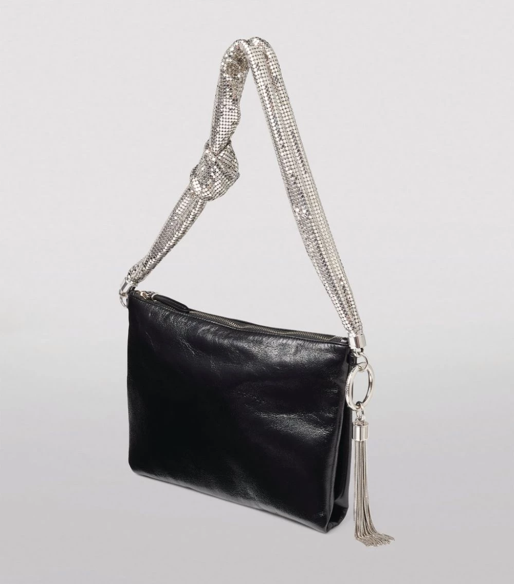 Cheap π Jimmy Choo Medium Leather Callie Shoulder Bag BLACK Shoulder Bags π 3 Cheap π Jimmy Choo Medium Leather Callie Shoulder Bag BLACK Shoulder Bags π - Image 3