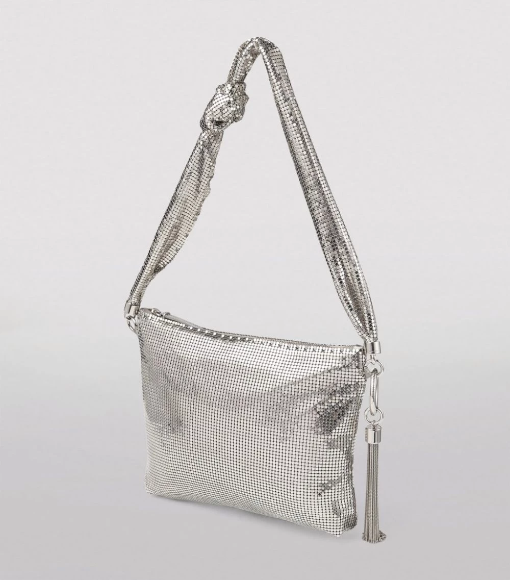 Discount 𧨠Jimmy Choo Metal Mesh Callie Shoulder Bag SILVER Shoulder Bags π 3 Discount 𧨠Jimmy Choo Metal Mesh Callie Shoulder Bag SILVER Shoulder Bags π - Image 3