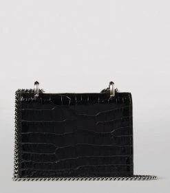 Top 10 ⭐ Jimmy Choo Mini Croc-Embossed Leather Paris Cross-Body Bag BLACK Crossbody Bags ❤️ -Jimmy Choo Sales jimmy choo mini croc embossed leather paris cross body bag 15407222 36053723 1000