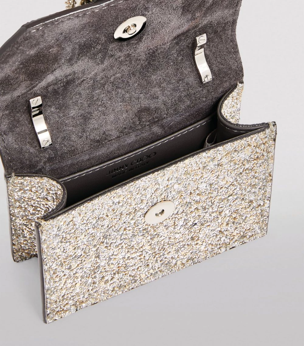 Cheapest π Jimmy Choo Mini Glitter Paris Cross-Body Bag PLATINUM Crossbody Bags β€οΈ 11 Cheapest π Jimmy Choo Mini Glitter Paris Cross-Body Bag PLATINUM Crossbody Bags β€οΈ - Image 11