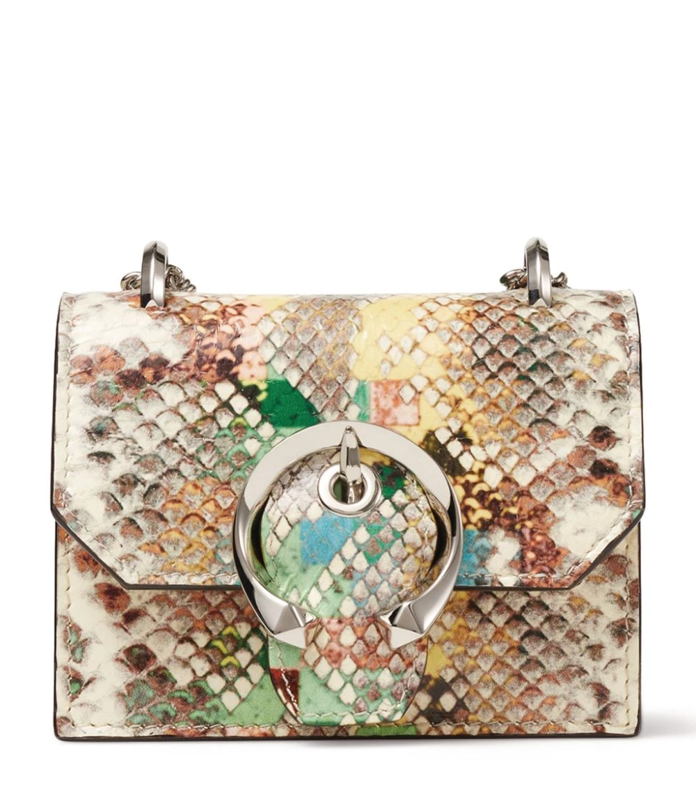 Hot Sale π Jimmy Choo Mini Leather Paris Cross-Body Bag SUNRISE MIX/SILVER Crossbody Bags π 2 Hot Sale π Jimmy Choo Mini Leather Paris Cross-Body Bag SUNRISE MIX/SILVER Crossbody Bags π - Image 2