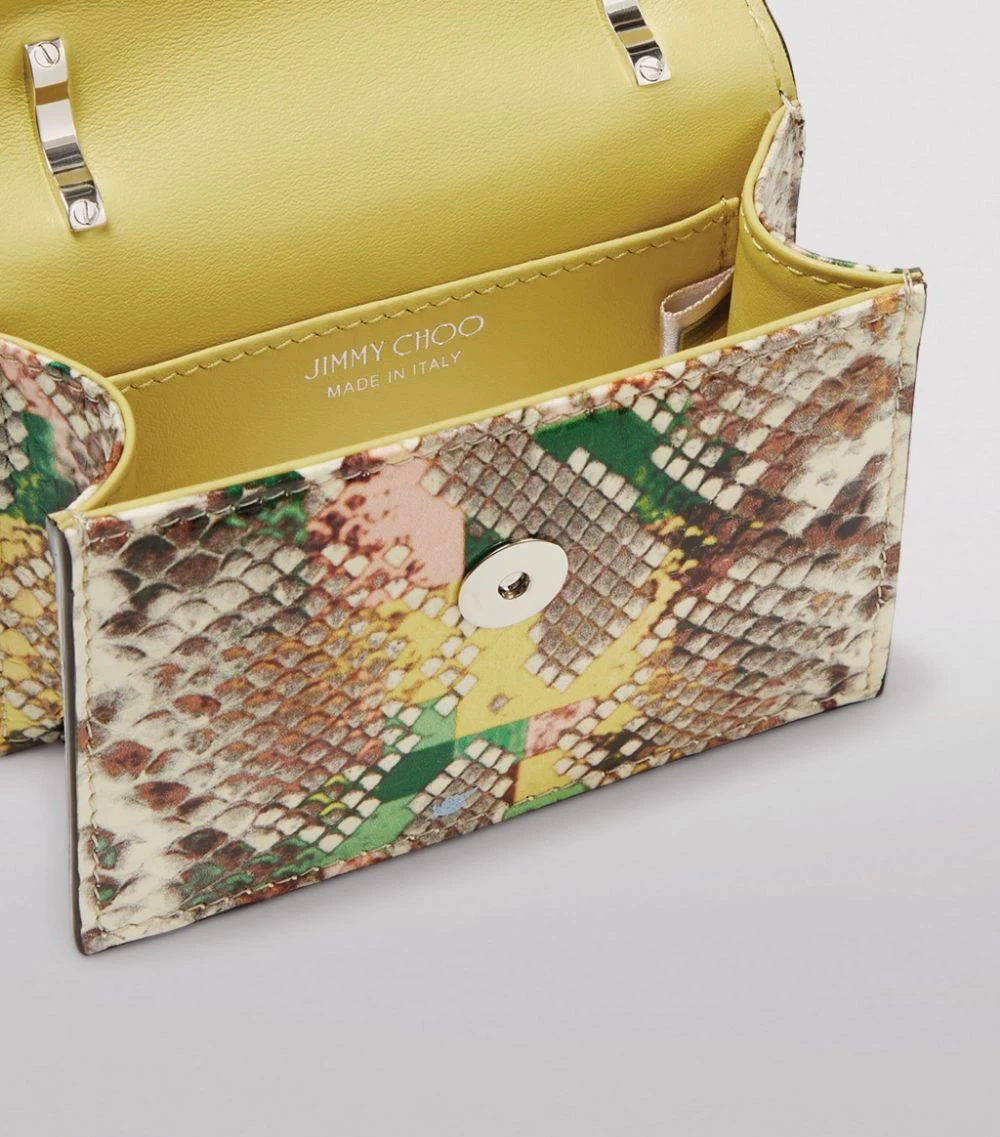 Hot Sale π Jimmy Choo Mini Leather Paris Cross-Body Bag SUNRISE MIX/SILVER Crossbody Bags π 4 Hot Sale π Jimmy Choo Mini Leather Paris Cross-Body Bag SUNRISE MIX/SILVER Crossbody Bags π - Image 4