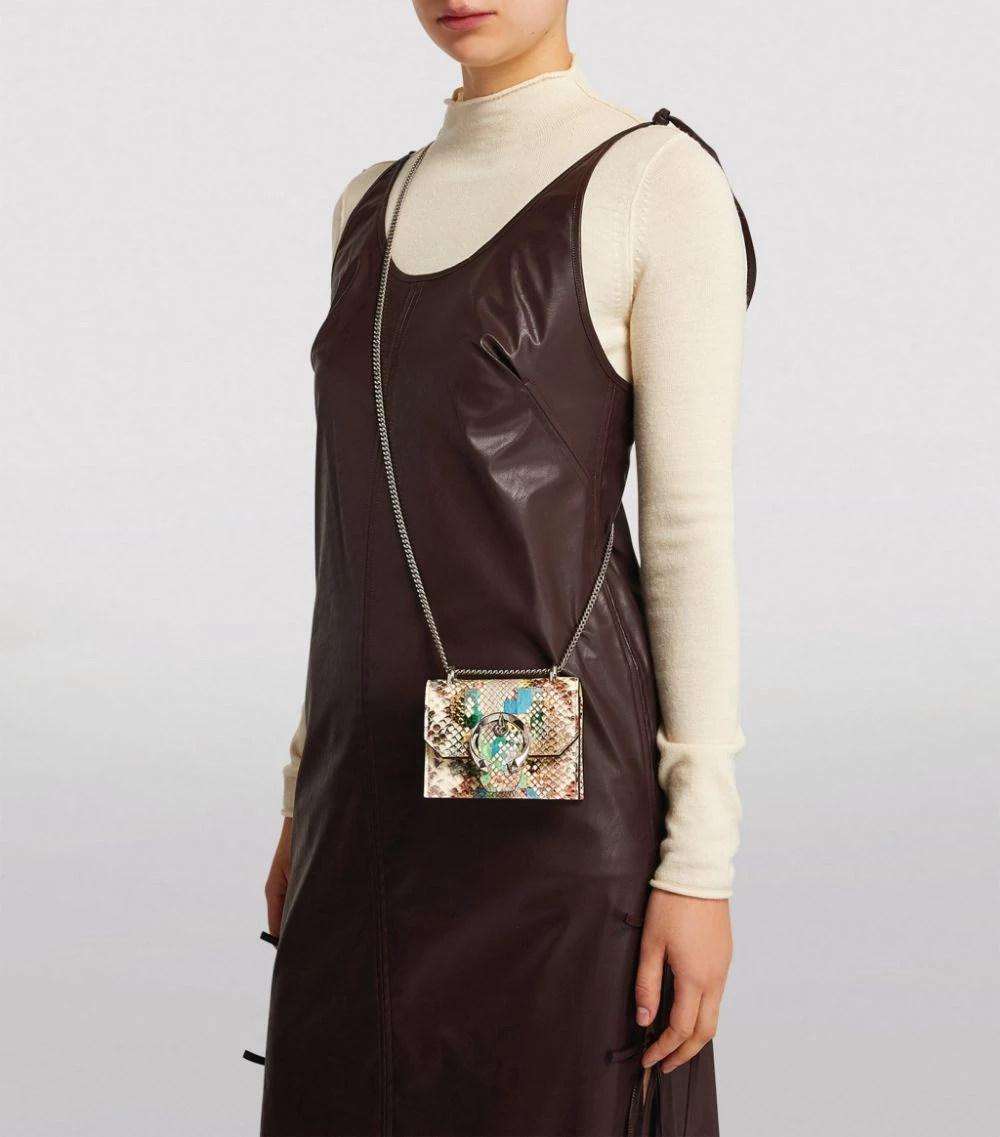 Hot Sale π Jimmy Choo Mini Leather Paris Cross-Body Bag SUNRISE MIX/SILVER Crossbody Bags π 3 Hot Sale π Jimmy Choo Mini Leather Paris Cross-Body Bag SUNRISE MIX/SILVER Crossbody Bags π - Image 3