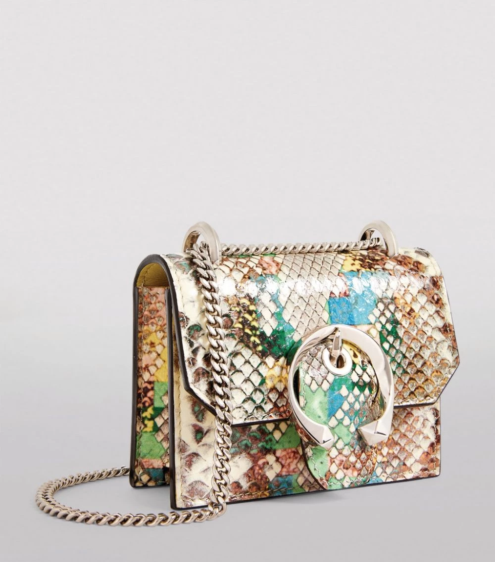 Hot Sale π Jimmy Choo Mini Leather Paris Cross-Body Bag SUNRISE MIX/SILVER Crossbody Bags π 5 Hot Sale π Jimmy Choo Mini Leather Paris Cross-Body Bag SUNRISE MIX/SILVER Crossbody Bags π - Image 5