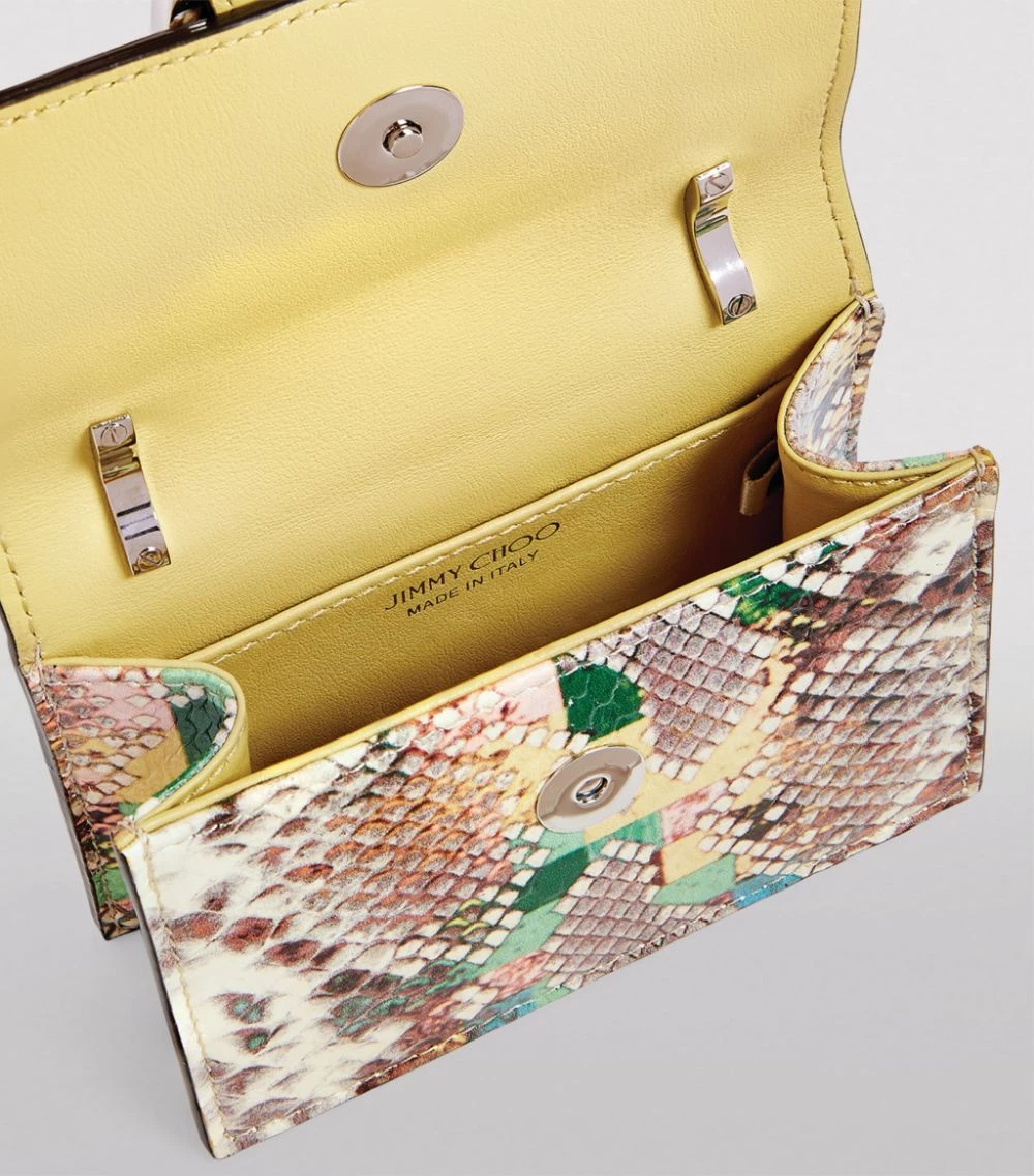 Hot Sale π Jimmy Choo Mini Leather Paris Cross-Body Bag SUNRISE MIX/SILVER Crossbody Bags π 11 Hot Sale π Jimmy Choo Mini Leather Paris Cross-Body Bag SUNRISE MIX/SILVER Crossbody Bags π - Image 11