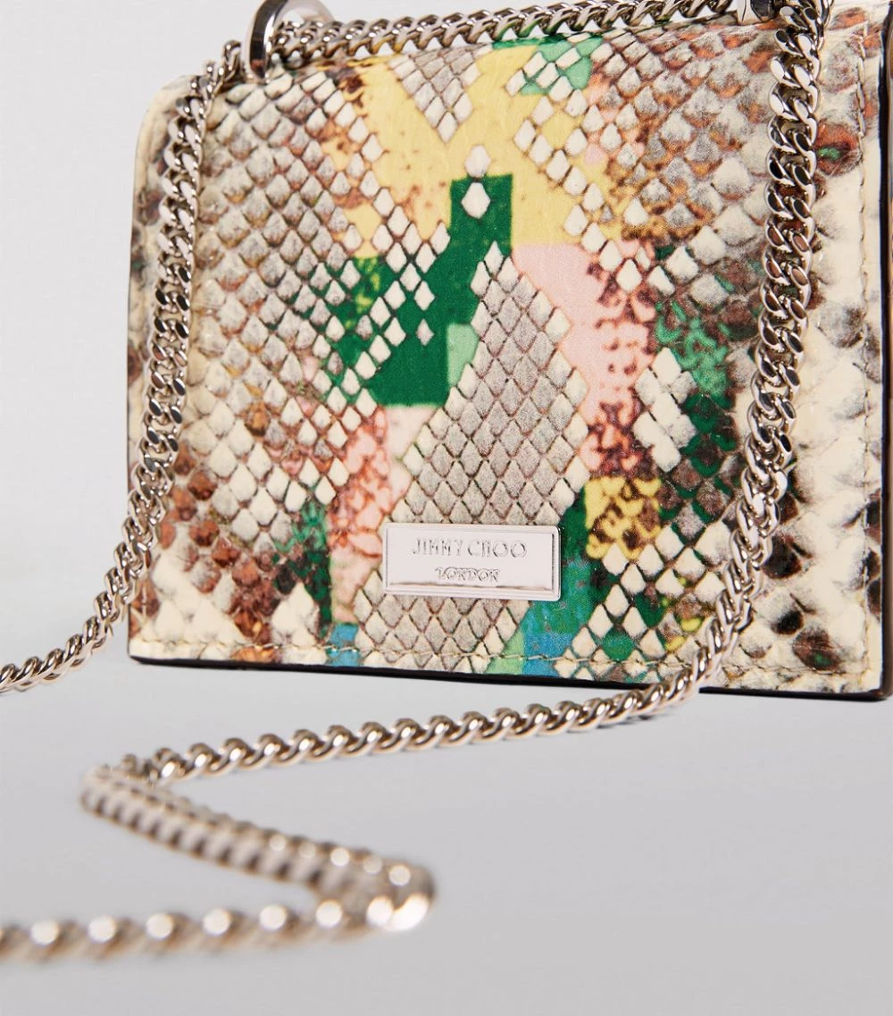 Hot Sale π Jimmy Choo Mini Leather Paris Cross-Body Bag SUNRISE MIX/SILVER Crossbody Bags π 12 Hot Sale π Jimmy Choo Mini Leather Paris Cross-Body Bag SUNRISE MIX/SILVER Crossbody Bags π - Image 12