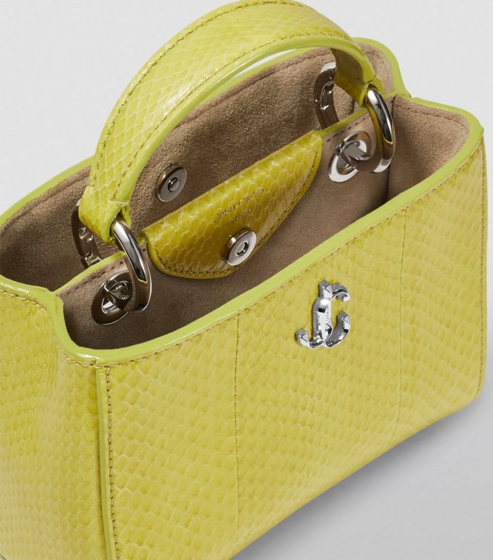 Outlet β€οΈ Jimmy Choo Mini Leather Varenne Top-Handle Bag SUNBLEACHED/TORTOISE Top Handle Bags π― 2 Outlet β€οΈ Jimmy Choo Mini Leather Varenne Top-Handle Bag SUNBLEACHED/TORTOISE Top Handle Bags π― - Image 2