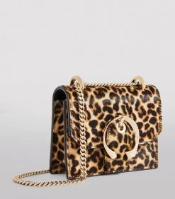 New 🔥 Jimmy Choo Mini Leopard Print Paris Cross-Body Bag NATURAL Crossbody Bags 😍 -Jimmy Choo Sales jimmy choo mini leopard print paris cross body bag 16422205 36053682 1000