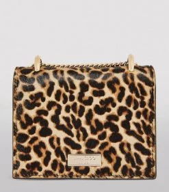New 🔥 Jimmy Choo Mini Leopard Print Paris Cross-Body Bag NATURAL Crossbody Bags 😍 -Jimmy Choo Sales jimmy choo mini leopard print paris cross body bag 16422205 36053699 1000