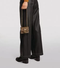 New 🔥 Jimmy Choo Mini Leopard Print Paris Cross-Body Bag NATURAL Crossbody Bags 😍 -Jimmy Choo Sales jimmy choo mini leopard print paris cross body bag 16422205 36053715 1000