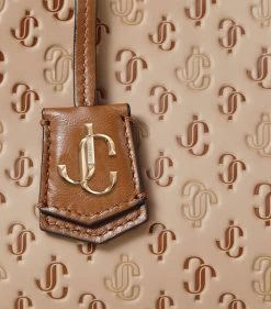 Best reviews of ⭐ Jimmy Choo Mini Varenne Top-Handle Bag CARAMEL MIX/LIGHT GO Top Handle Bags 🔥 -Jimmy Choo Sales jimmy choo mini varenne top handle bag 16930628 33635738 1000