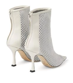 Best Pirce 🛒 Jimmy Choo Naidoo 90 Leather Ankle Boots LATTE 👍 -Jimmy Choo Sales jimmy choo naidoo 90 leather ankle boots 17192108 34739209 1000