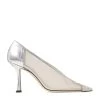 Discount 🎉 Jimmy Choo Nicole 90 Embellished Pumps Crystal/Silver Courts 👍