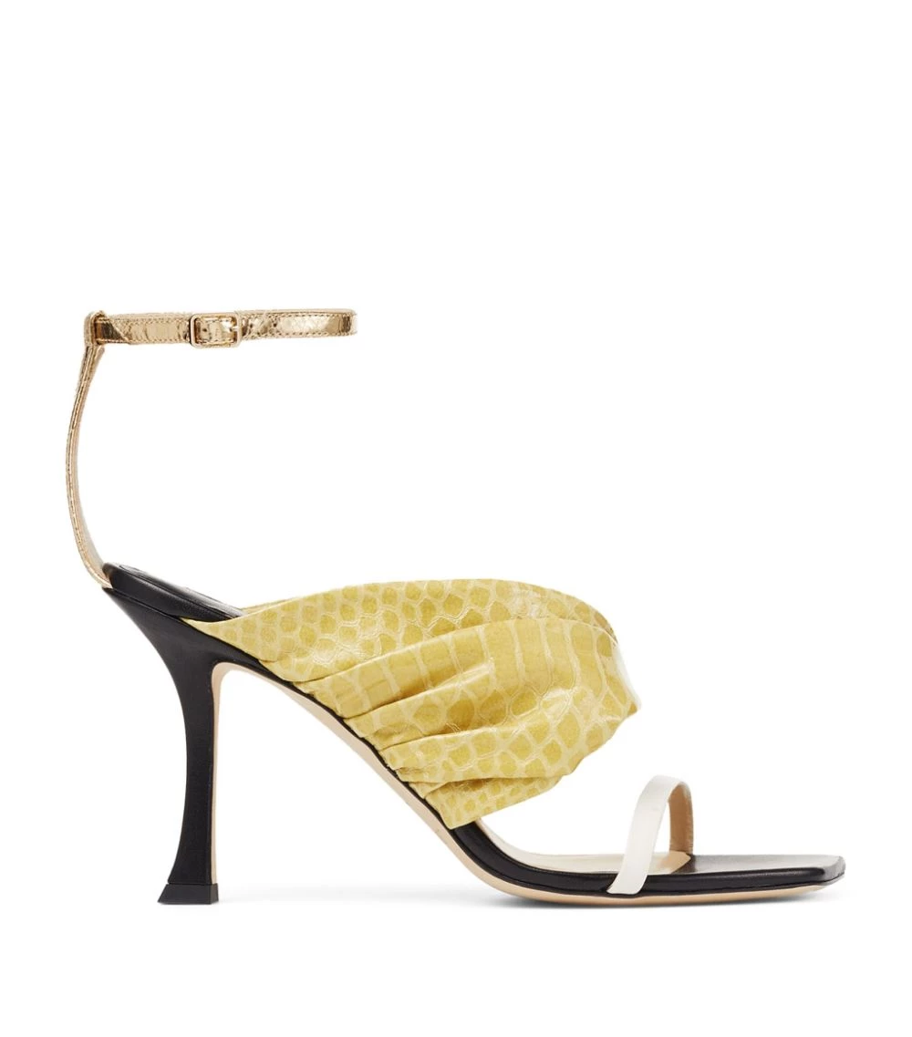 Cheap ❤️ Jimmy Choo Ocean 90 Sandals SUNBLEACHED/SUNBLEAC Heel Sandals ❤️ 1 Cheap ❤️ Jimmy Choo Ocean 90 Sandals SUNBLEACHED/SUNBLEAC Heel Sandals ❤️